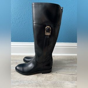 Tommy Hilfiger Black Roundup
Riding Boots Size 6.5